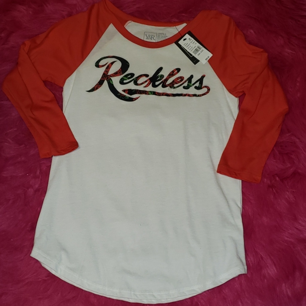 Reckless Baseball Tee